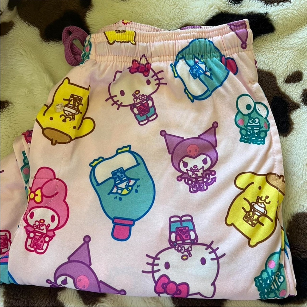 Hello kitty pajama bottoms